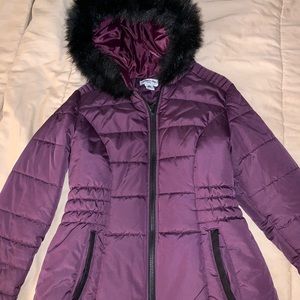 Thick Coat Purple super cute!!
